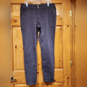 Maurices M High-Rise Jeans, Brown in Color, Size L